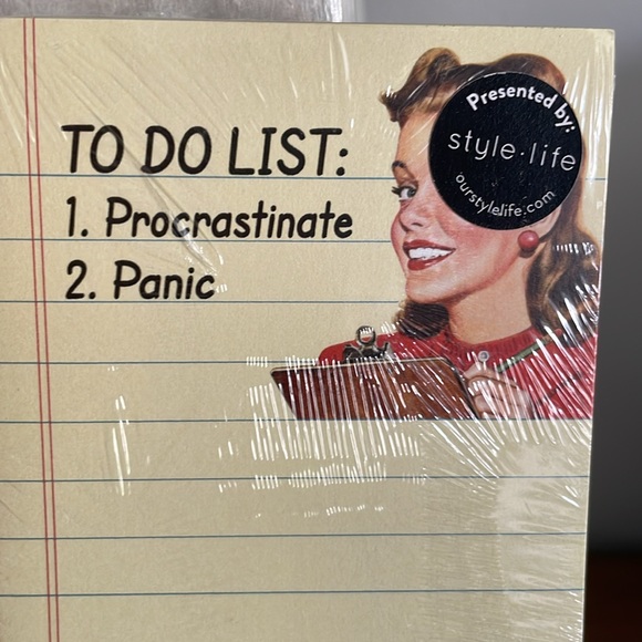 StyleLife Set of To Do List - Picture 2 of 4